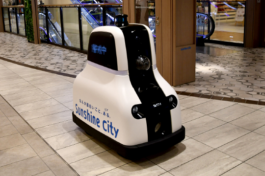 セキュリティロボットcocoboのイメージ